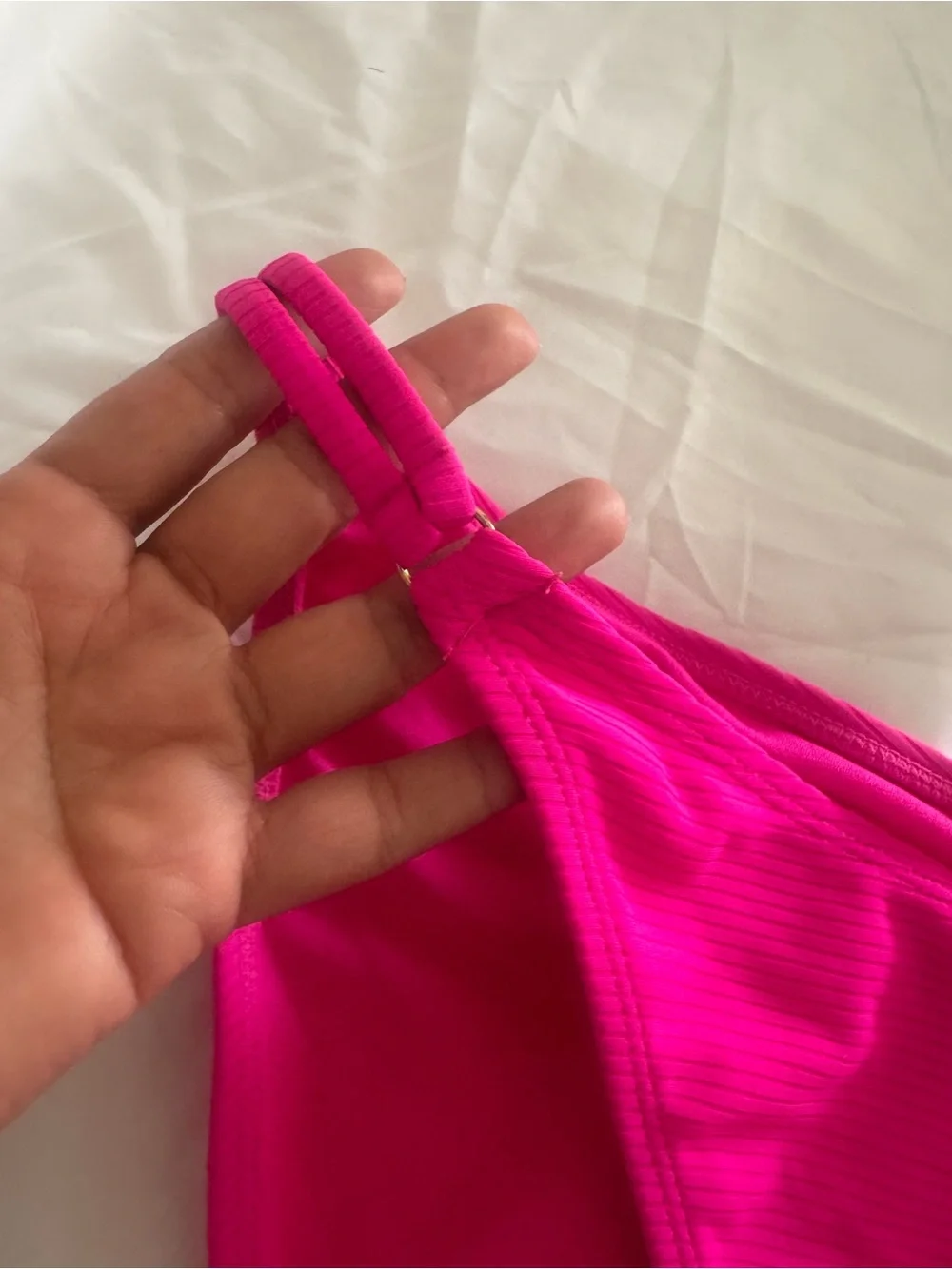 No Boundaries Bright Fuchsia Bikini Bottom